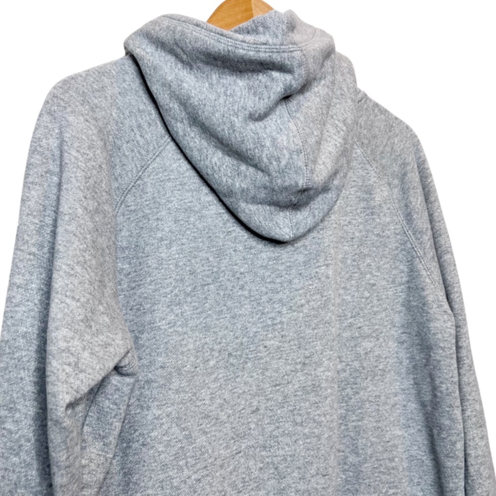 Tentree Basic Heather Grey Hooded Drawstring Sweatshirt - Picture 12 of 14